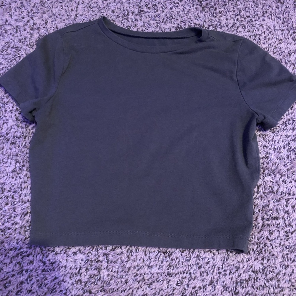 forest green croptop